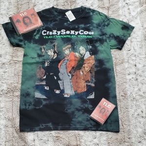 New TLC Throwback Tour Tee Men's Size Small